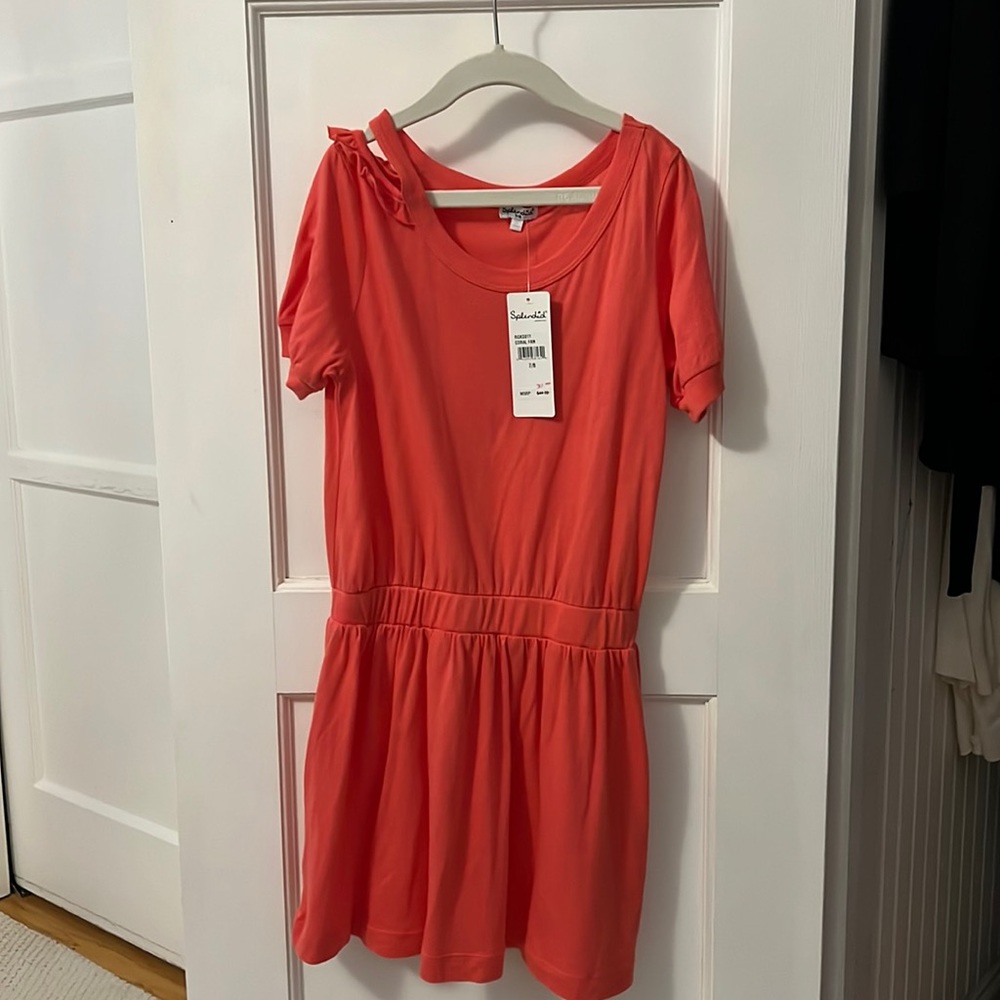 NWT Splendid Girls Coral Dress 7/8